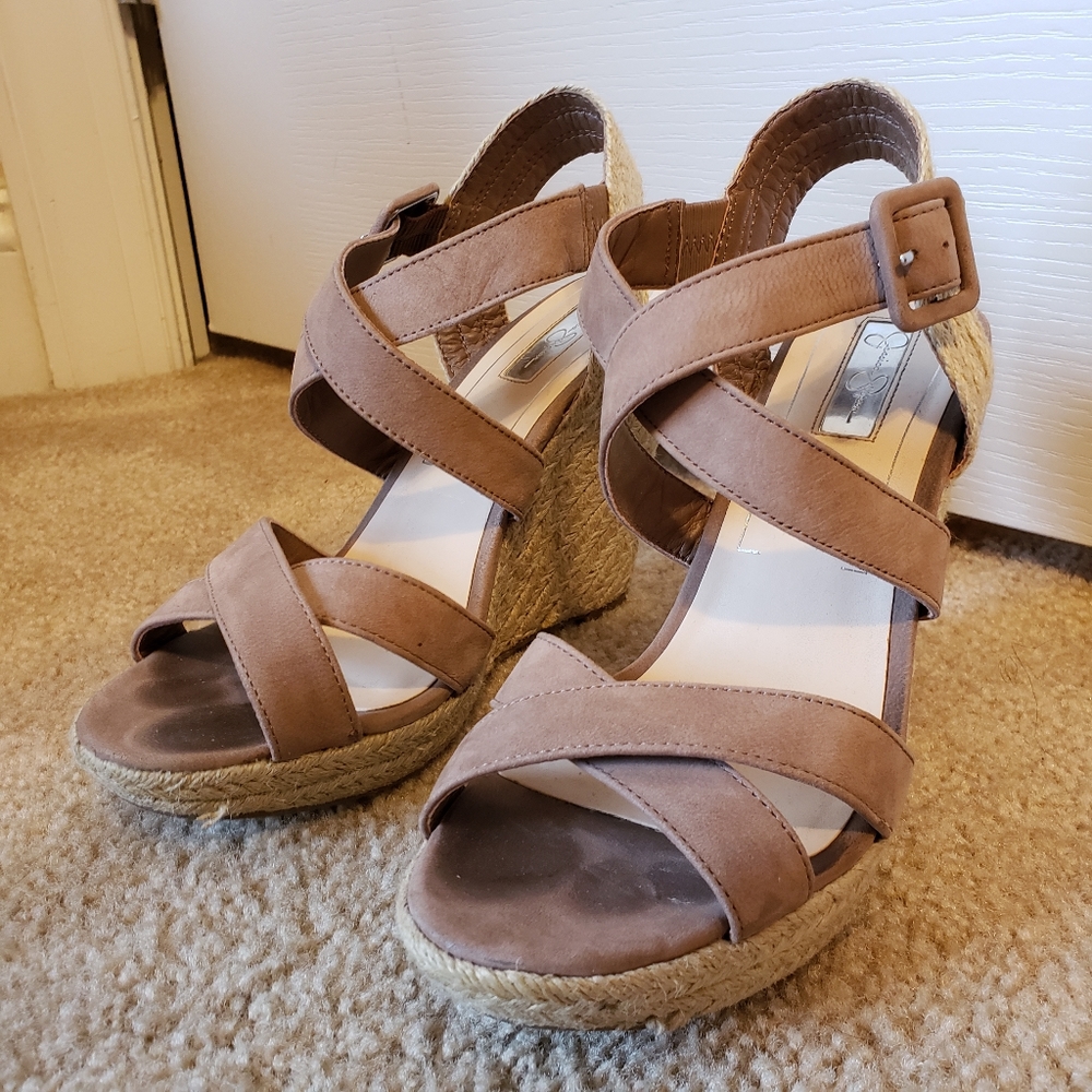 Jessica simpson wedge sandals